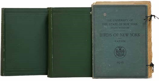 Birds of New York, Complete in Two Volumes (New York State Education Department, Memoir 12) [with] Birds of New York Portfolio [with] Birds We Know