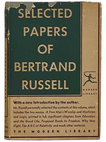 Selected Papers of Bertrand Russell (The Modern Library of the World's Best Books, ML 137)