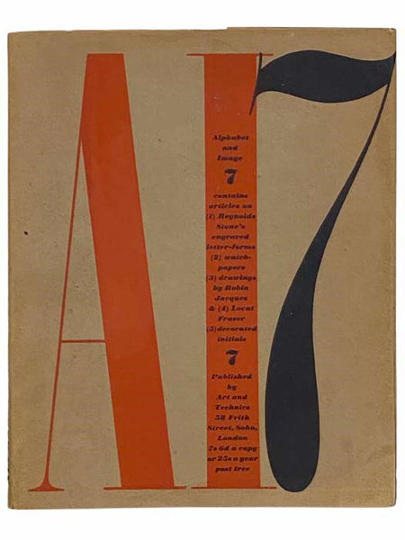 Alphabet and Image: A Quarterly of Typography and Graphic Arts, [Volume] 7, May 1948