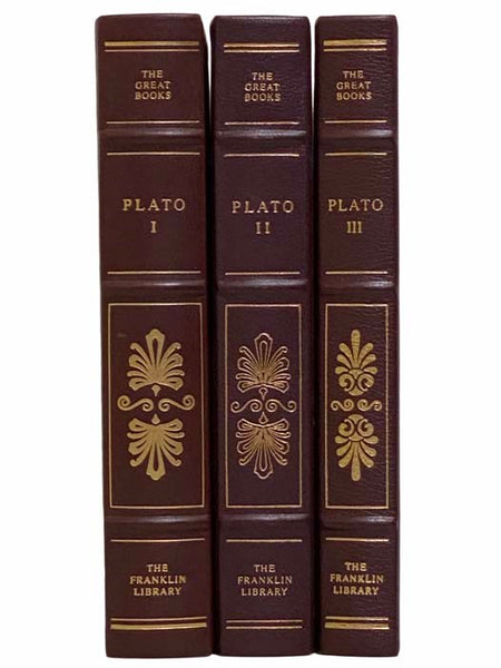 The Works of Plato, in Three Volumes (The 25th Anniversary Limited Edition of The Great Books of the Western World)