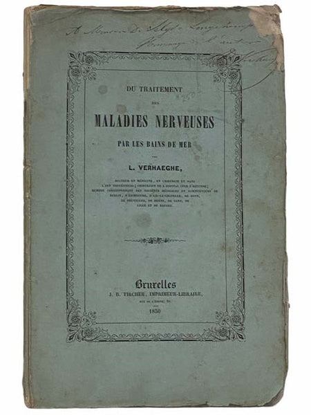 Du Traitement des Maladies Nerveuses par les Bains de Mer