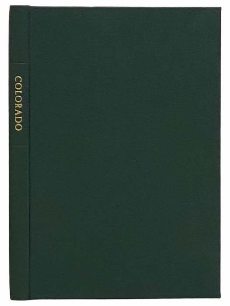Notes on Colorado; and Its Inscription in the Physical Geography of the North American Continent.