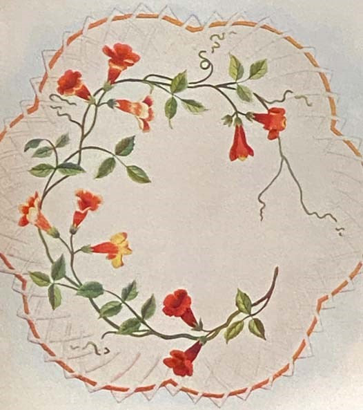 Embroidery Lessons with Colored Studies, 1901: Latest and Most Complete Book on the Subject of Silk Embroidery and Popular Fancy Work
