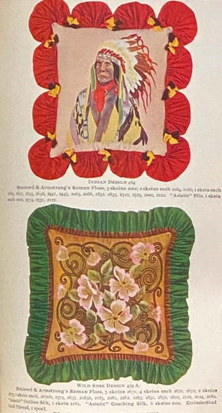 Embroidery Lessons with Colored Studies, 1901: Latest and Most Complete Book on the Subject of Silk Embroidery and Popular Fancy Work