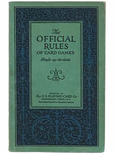 The Official Rules of Card Games: Hoyle Up-to-Date (Publisher's 31st Edition)