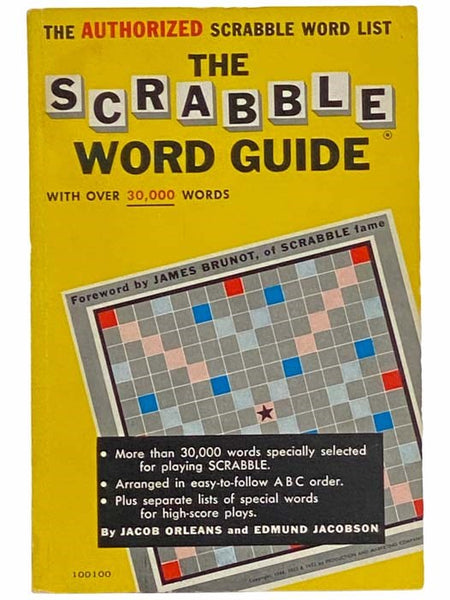The Scrabble World Guide, with Over 30,000 Words (The Authorized Scrabble Word List)