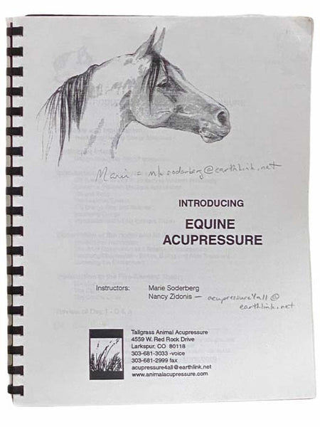 Introducing Equine Acupressure