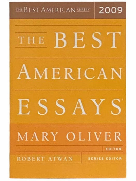 The Best American Essays 2009