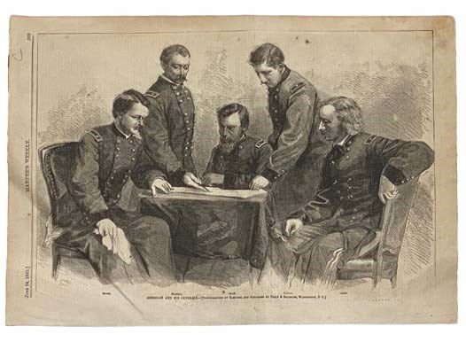 Harper's Weekly, June 24, 1865: Sheridan and His Generals
