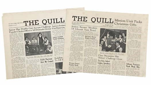 The Quill: October, 13, 1948, Volume XVII, No. 3; November 29, 1948, Volume XVII, Number 6