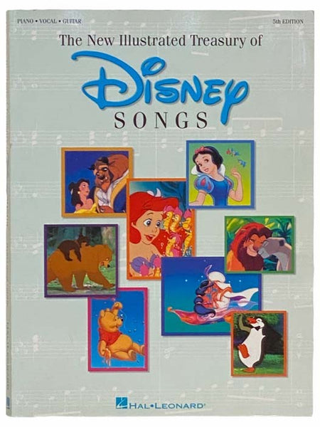 The New Illustrated Treasury of Disney Songs: Piano-Vocal-Guitar