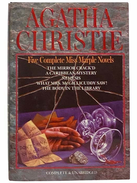 Five Complete Miss Marple Novels: The Mirror Crack'd; A Caribbean Mystery; Nemesis; What Mrs. McGillicuddy Saw!; The Body in the Library (Complete and Unabridged)