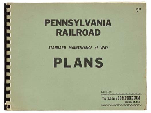 Pennsylvania Railroad Plans: Standard Maintenance of Way