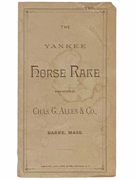 The Yankee Horse Rake