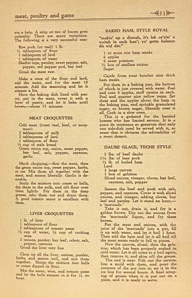 Mirations and Miracles of Mandy: Some Favorite Louisiana Recipes