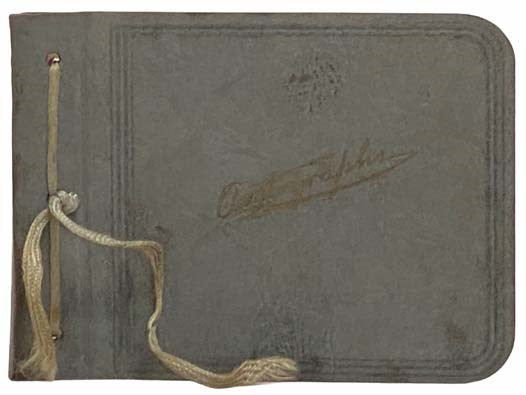 Autograph Album, Circa Early 1900s