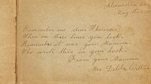 Autograph Album, Circa Late 1800s