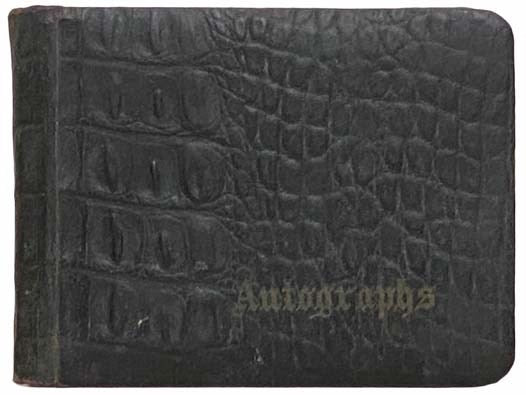 Autograph Album, Circa Early 1900s