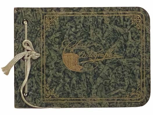 Autograph Album, Circa Early 1900s