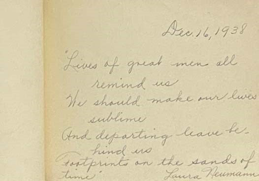 Autograph Album, Circa Early 1900s