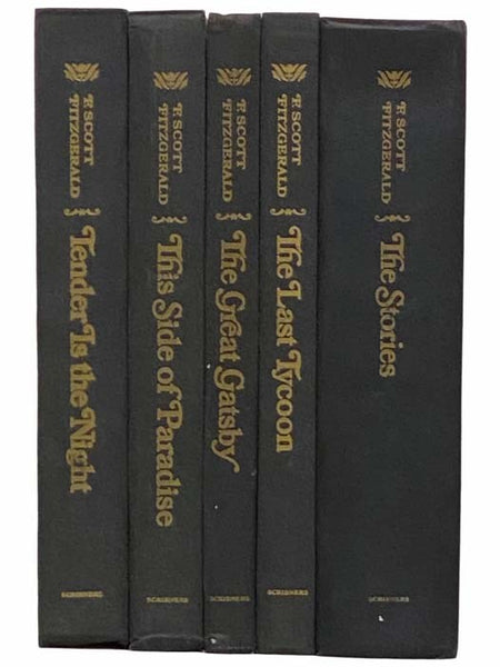 F. Scott Fitzgerald 5 Volume Set: Tender Is the Night; This Side of Paradise; The Great Gatsby; The Last Tycoon; The Stories