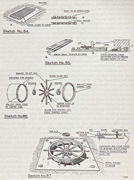 Plank-on-Frame Models and Scale Masting and Rigging, Volume I [1]: Scale Hull Construction, with Plans and Sketches by the Author