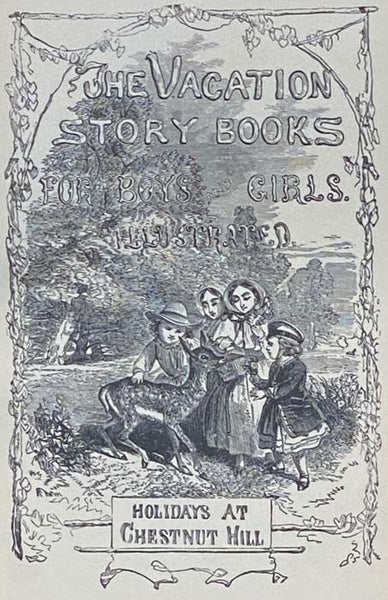 Christmas Holidays at Chestnut Hill (Pilgrim Series for Boys) (The Vacation Story Books for Boys and Girls Illustrated)