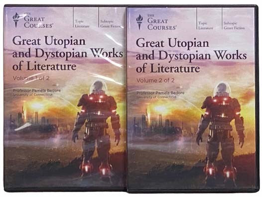 Great Utopian and Dystopian Works of Literature (The Great Courses) (2 Volumes of Audio CDs)