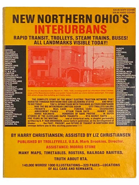 New Northern Ohio's Interurbans and Rapid Transit Railways, Vol. 5 [Volume V]