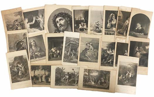21 Loose 19th Century Engravings