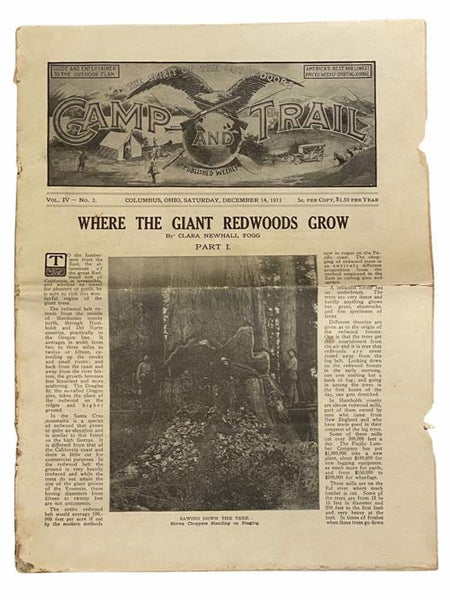 Camp and Trail, 23 Issues from 1910-1913