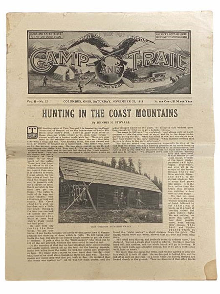 Camp and Trail, 23 Issues from 1910-1913