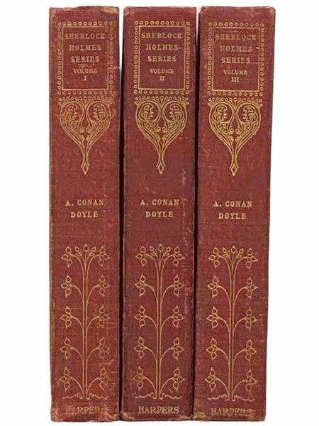 Stories of Sherlock Holmes, in Three Volumes: A Study in Scarlet; The Sign of the Four / Adventures of Sherlock Holmes / Memoirs of Sherlock Holmes