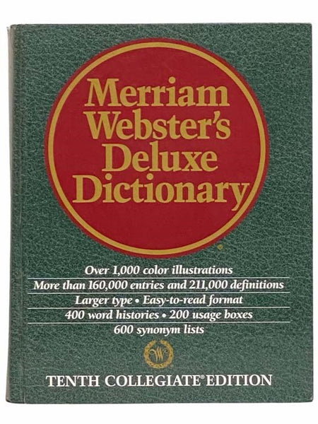 Merriam-Webster's Deluxe Dictionary: Tenth Collegiate Edition