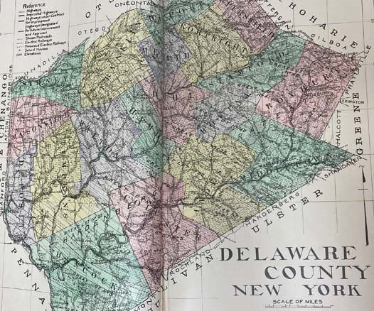 New Century Atlas of Counties of the State of New York [Plat Book]