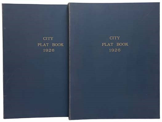 City Plat Book, 1926, in Two Volumes [Rochester, New York]