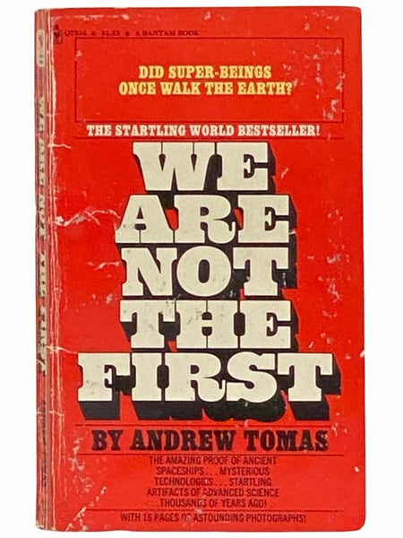 We Are Not the First