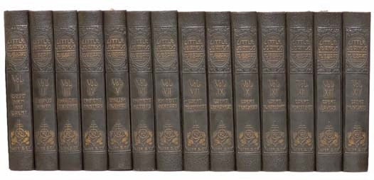 Little Journeys to the Homes of the Great -- Complete 14 Volume Hardcover Set: Good Men and Great; Famous Women; American Statesmen; Eminent Painters; English Authors; Eminent Artists; Eminent Orators; Great Philosophers; Great Reformers; Great Teachers;…
