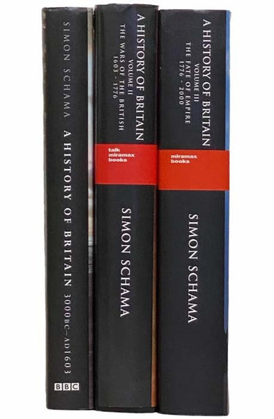 A History of Britain 3-Volume Hardcover Set: Vol. I. At the Edge of the World 3000 BC - AD 1603; Vol. II. The Wars of the British 1603-1776; Vol. III. The Fate of Empire 1776-2000
