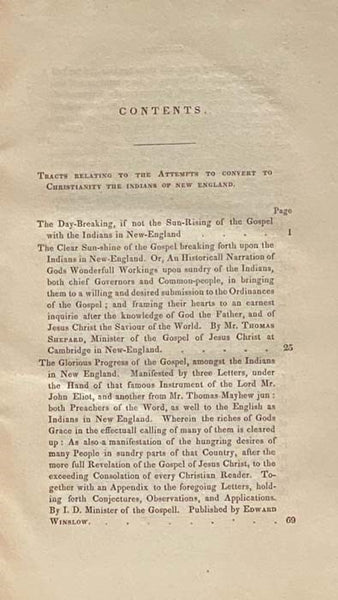 Collections of the Massachusetts Historical Society, Vol. IV of the Third Series [Volume 4]
