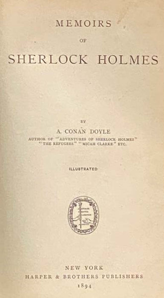 Memoirs of Sherlock Holmes