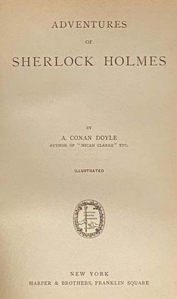 Adventures of Sherlock Holmes