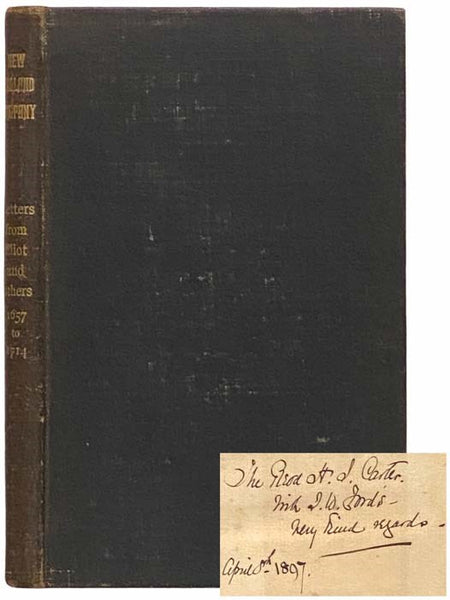 Some Correspondence between the Governors and Treasurers of the New England Company in London and the Commissioners of the United Colonies in America, the Missionaries of the Company, and Others between the Years 1657 and 1712, to which are Added the Jou…