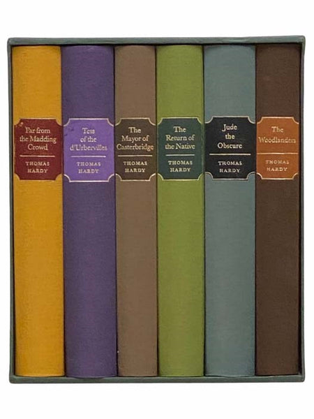 Wessex Novels, 6 Volume Set in Slipcase: Far from the Madding Crowd; Tess of the d'Urbervilles; The Mayor of Casterbridge; The Return of the Native; Jude the Obscure; The Woodlanders (The Folio Society)