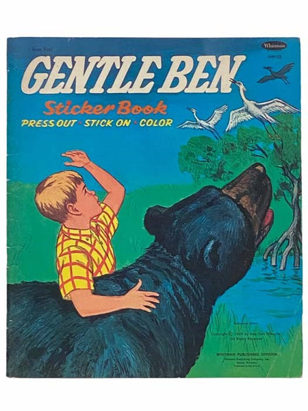 Gentle Ben Sticker Book (Whitman 1689:59)