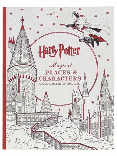 Harry Potter Magical Places and Characters Coloring Book