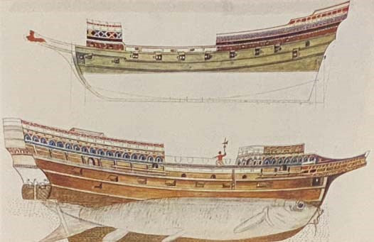 Old Ship Figure-Heads and Sterns
