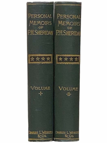 Personal Memoirs of P.H. Sheridan. General United States Army. in Two Volumes ['Shoulder Strap' Edition]