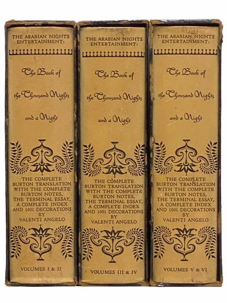 The Book of the Thousand Nights and a Night: A Plain and Literal Translation of the Arabian Nights' Entertainments, Six Volumes in Three (The Heritage Press)
