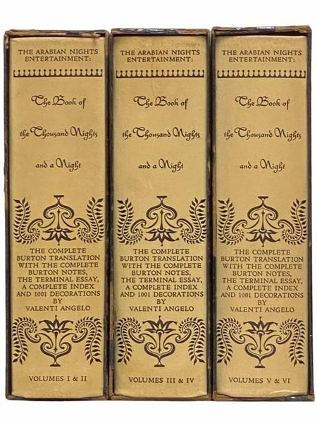 The Book of the Thousand Nights and a Night: A Plain and Literal Translation of the Arabian Nights' Entertainments, Six Volumes in Three (The Heritage Press)